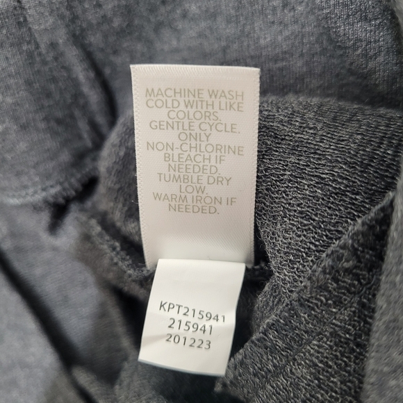 Pure Jill Affinity Pull-On Wide-Leg Pants 4 Pocket Pants Gray Size Medium - Picture 8 of 16